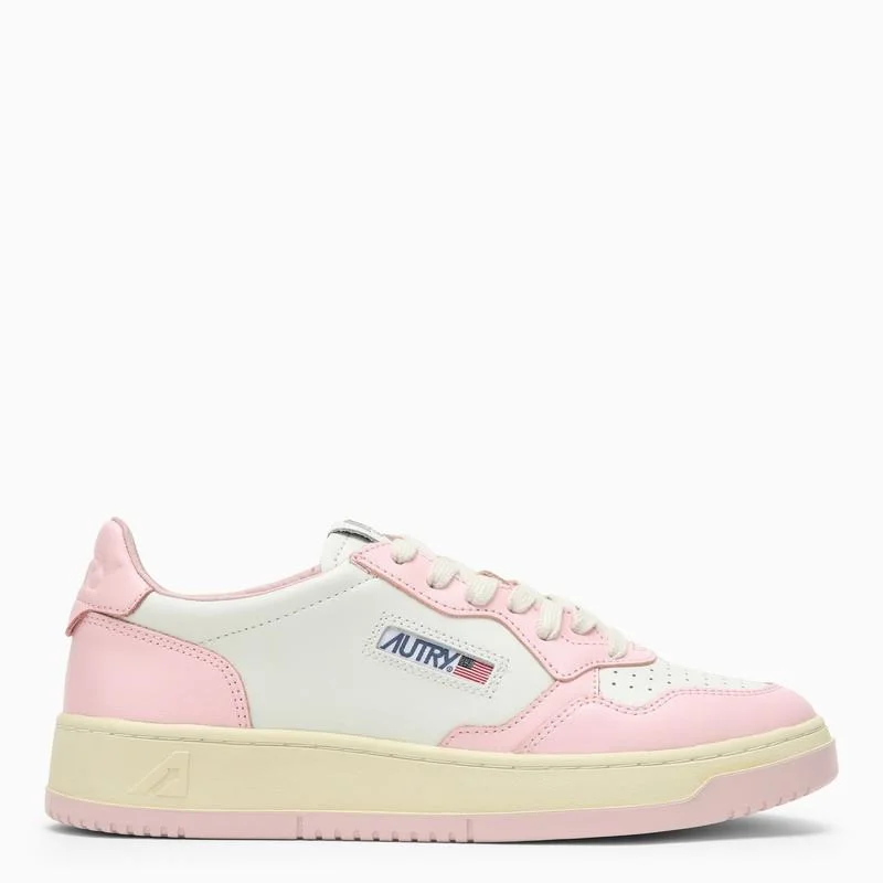 Autry Medalist White/Blush Bride Sneaker