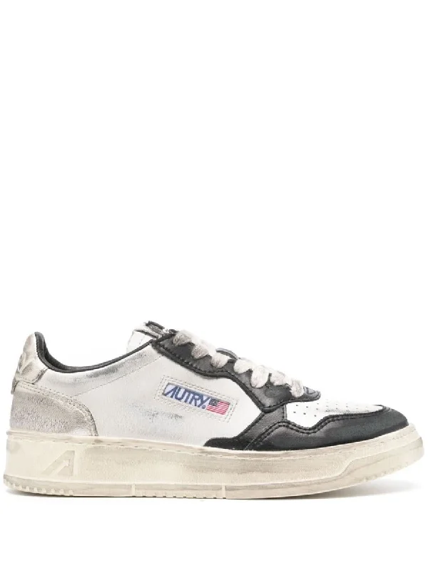 Autry Sup Vint Low Wom - Leat/Leat Shoes