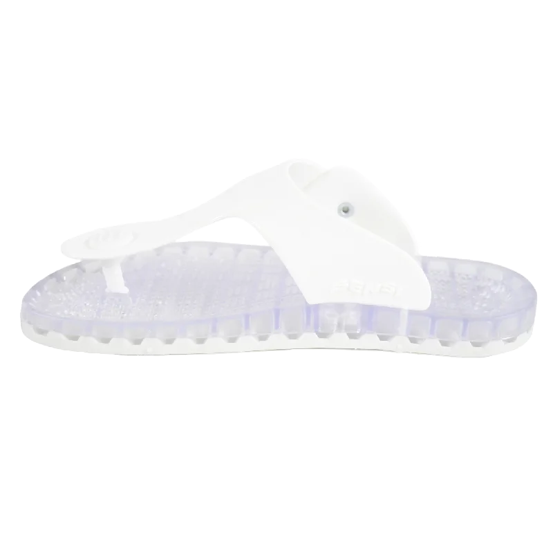 Taormina - Flamingo Thong Sandal - White