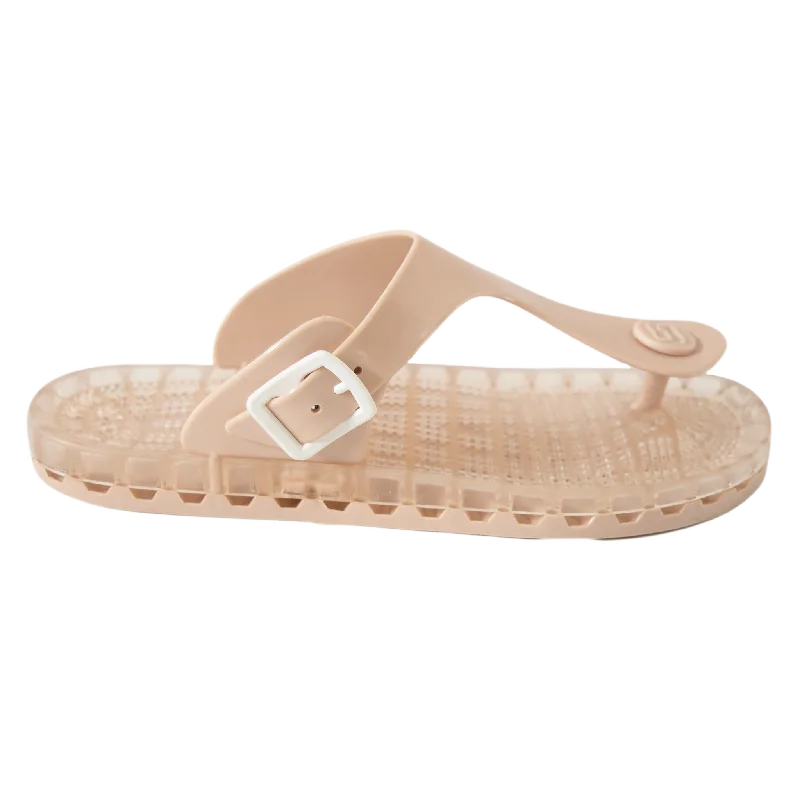 Taormina - Flamingo Thong Sandal - Beige