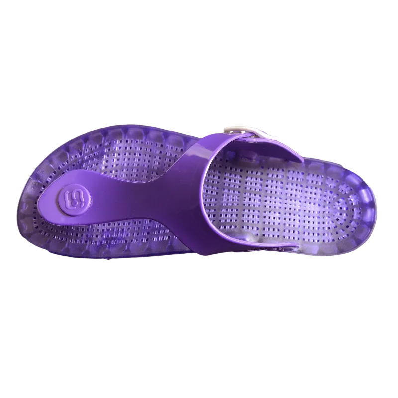 Taormina - Flamingo Thong Sandal - Purple