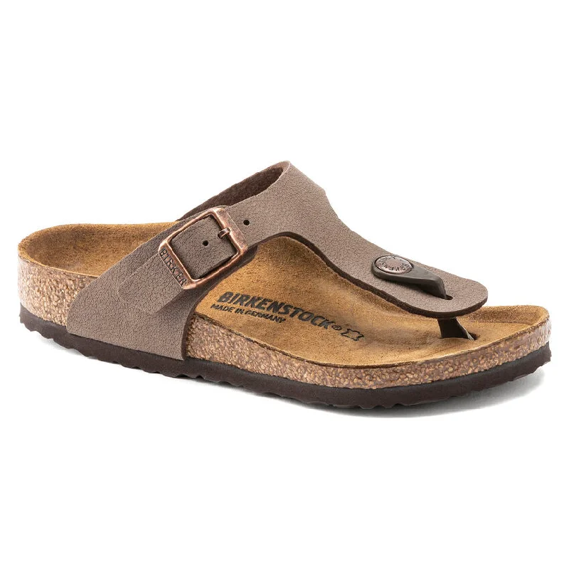 Birkenstock Kid's Gizeh Birko-Flor Sandal - Mocha 846133