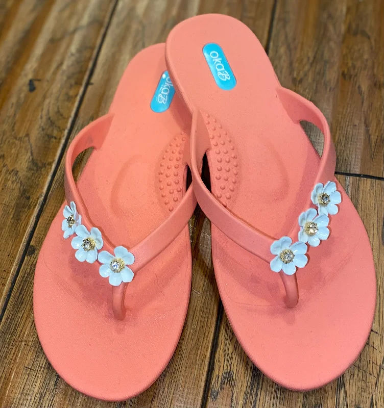 Dogwood Coral Sandal