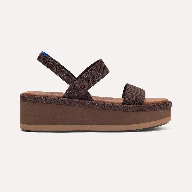 The Lightweight Wedge Sandal - Cardamom