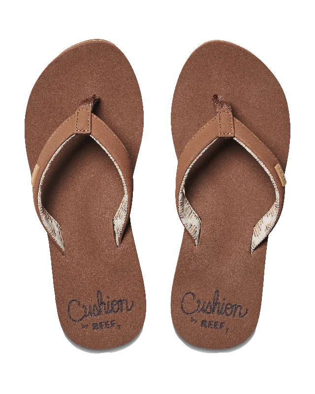 Cushion Sands Flip Flops in Espresso