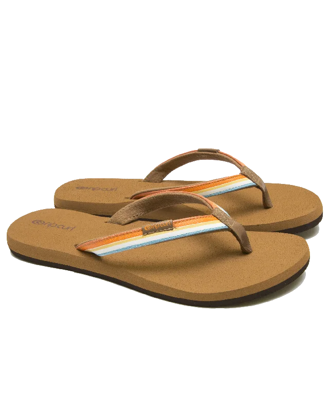 Freedom Bloom Flip Flops in Multi Colour