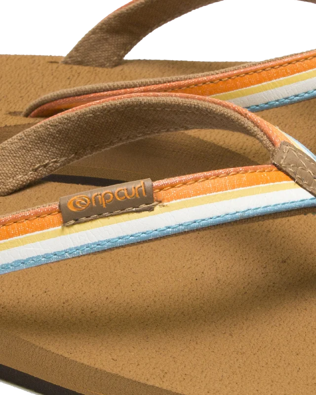 Freedom Bloom Flip Flops in Multi Colour