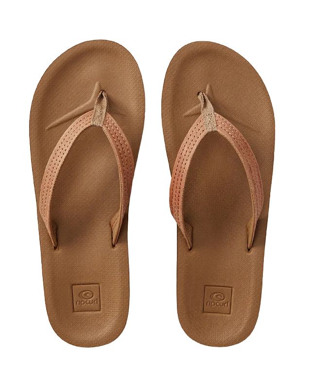 Southside Flip Flops in Tan