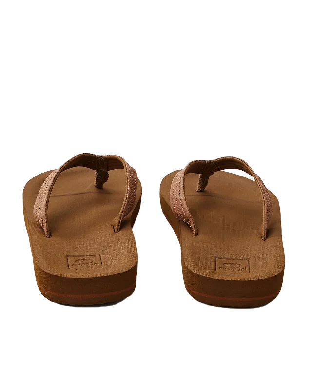 Southside Flip Flops in Tan