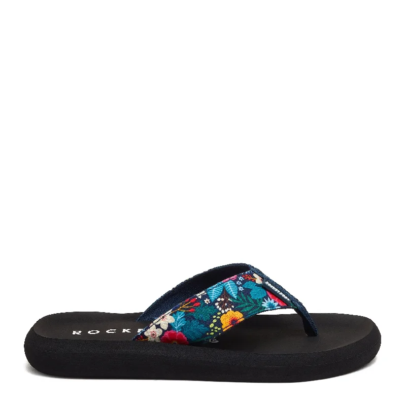 Spotlight Navy Floral Flip Flop