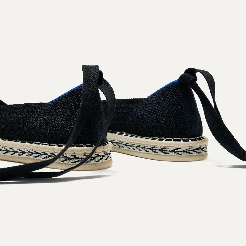 The Espadrille - Black