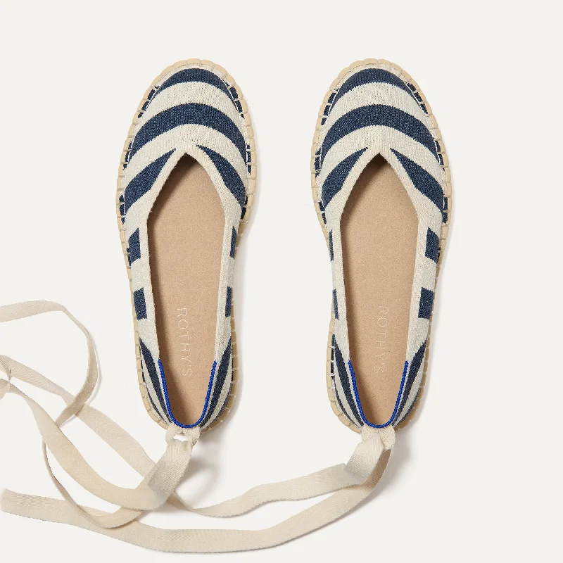 The Espadrille - Sailor Stripes