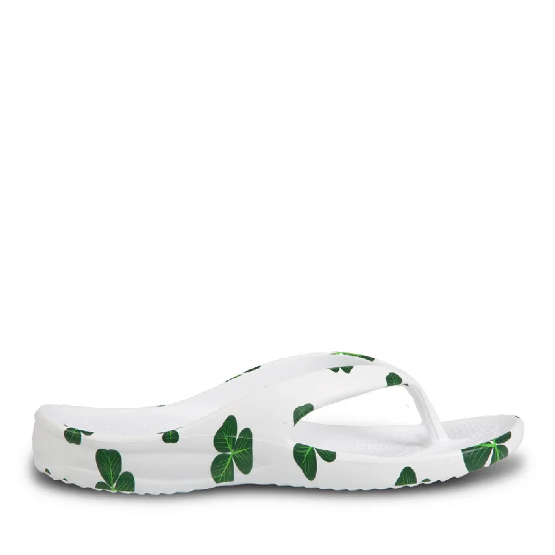 Women's Flip Flops - Clovers