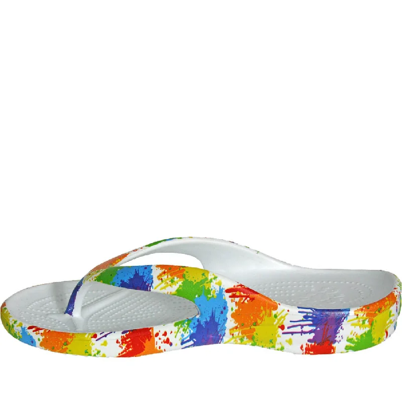 Women's Loudmouth Flip Flops - Drop Cloth