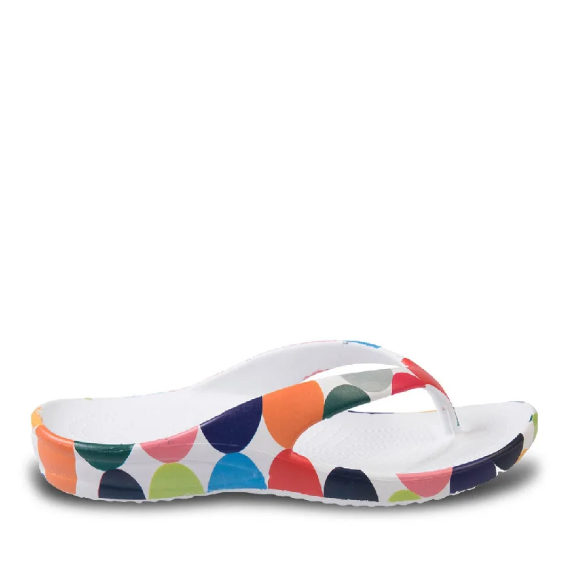 Women's Loudmouth Flip Flops - Disco Balls