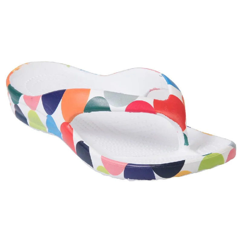 Women's Loudmouth Flip Flops - Disco Balls