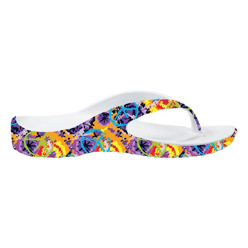 Women's Loudmouth Flip Flops - Woodystock