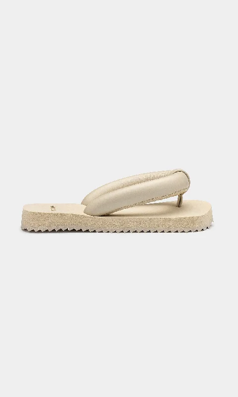 Suki Beige Flip Flops