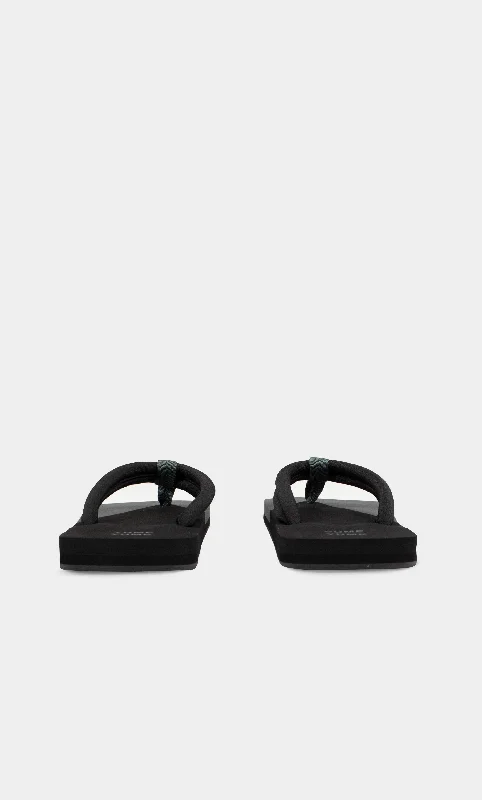 Xigy Asphalt Black Flip Flops