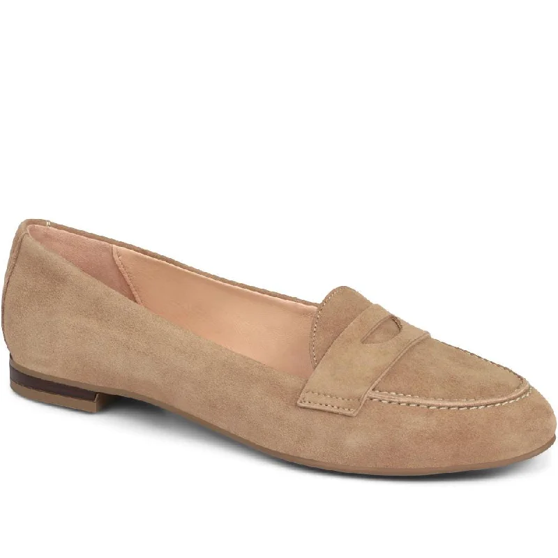 Budapest Leather Ladies Loafers - CARM29503 / 314 974