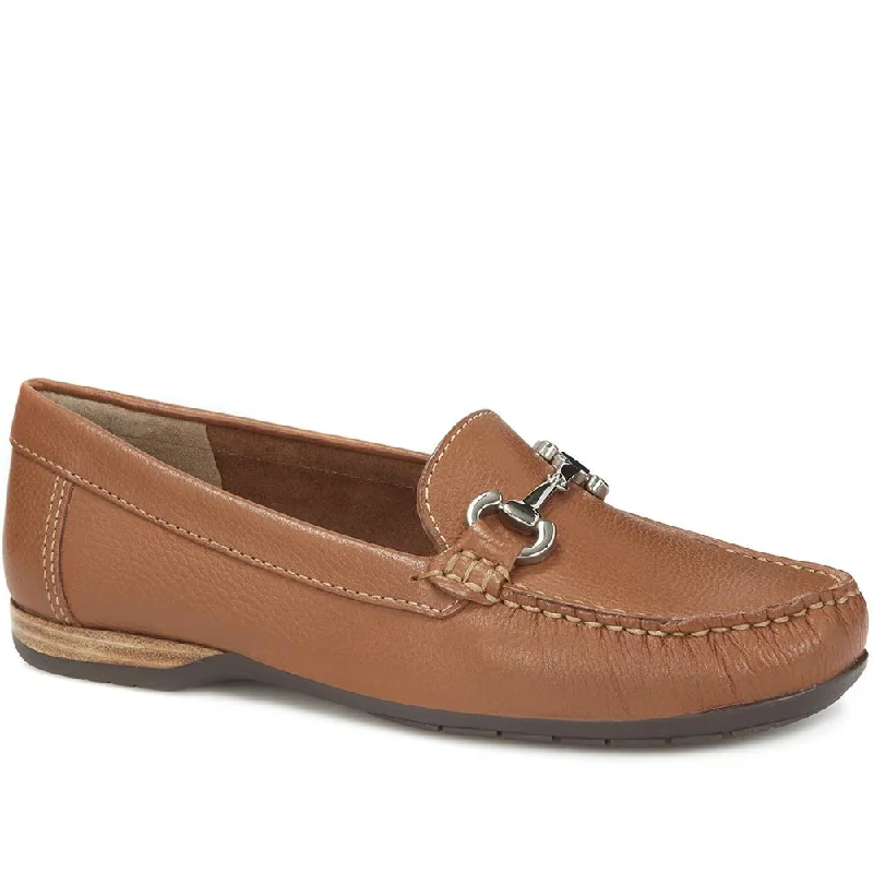 Leather Moccasin Loafer - GLO29504 / 314 605