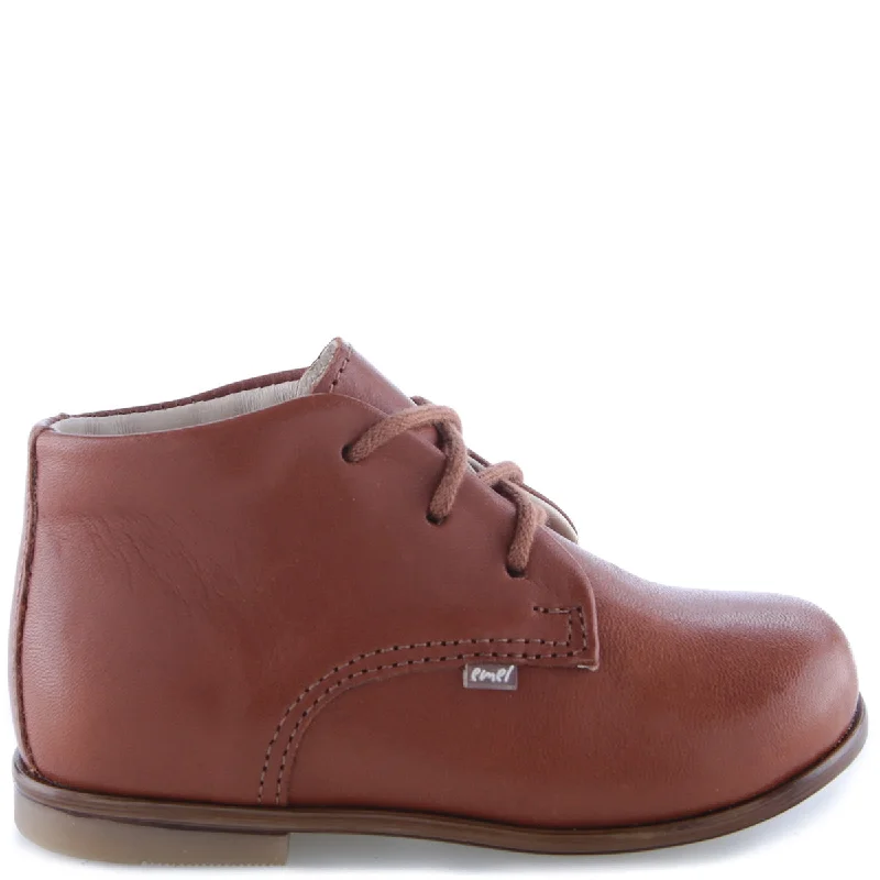 (1426A-30) Emel Brown Lace Up Classics