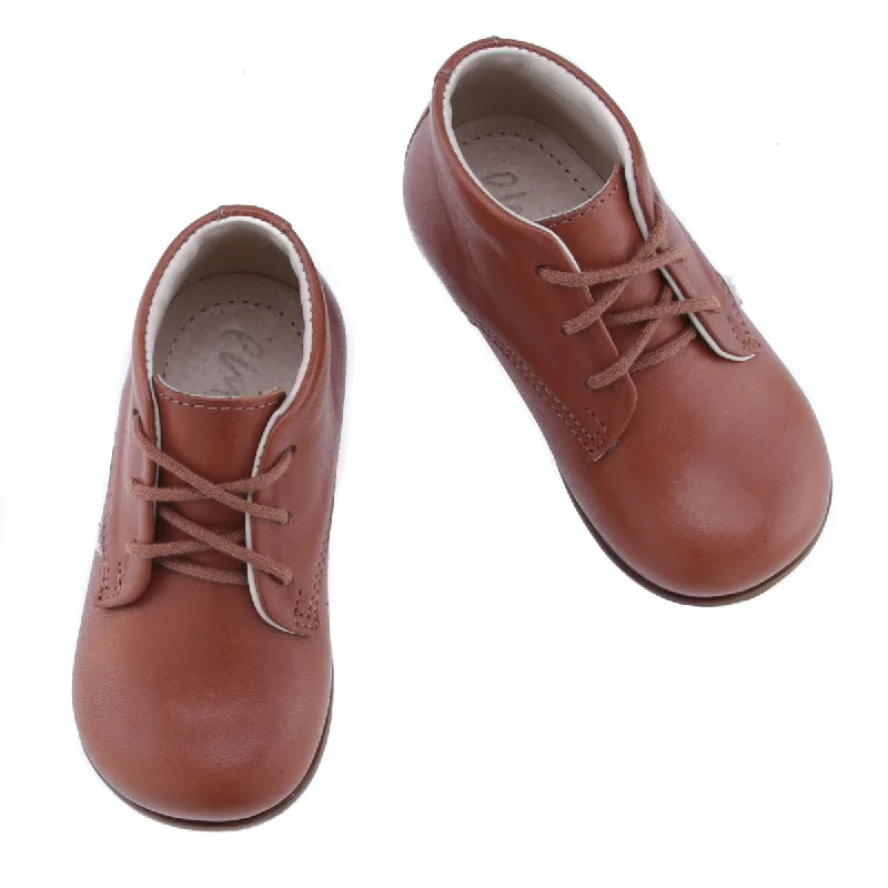 (1426A-30) Emel Brown Lace Up Classics