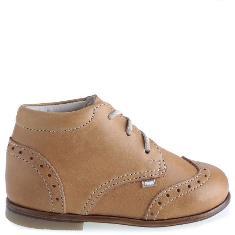 (1432A-6) Emel classic first shoes brown