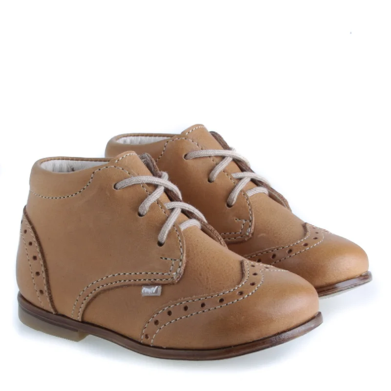 (1432A-6) Emel classic first shoes brown