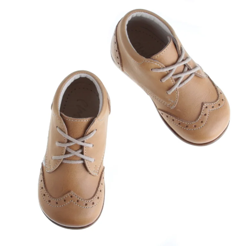 (1432A-6) Emel classic first shoes brown