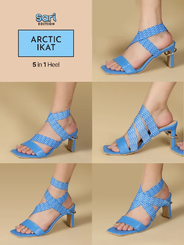 Arctic Ikat 5 in 1 Heels