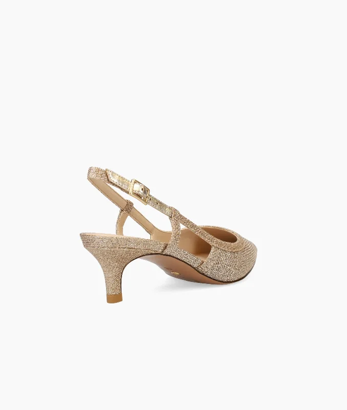 Deena 2 Low Heel - Gold