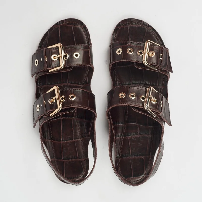 Double Buckle Sandal