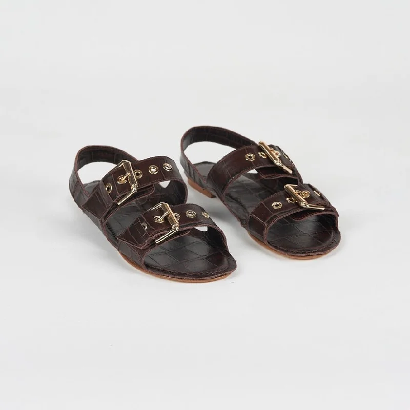 Double Buckle Sandal