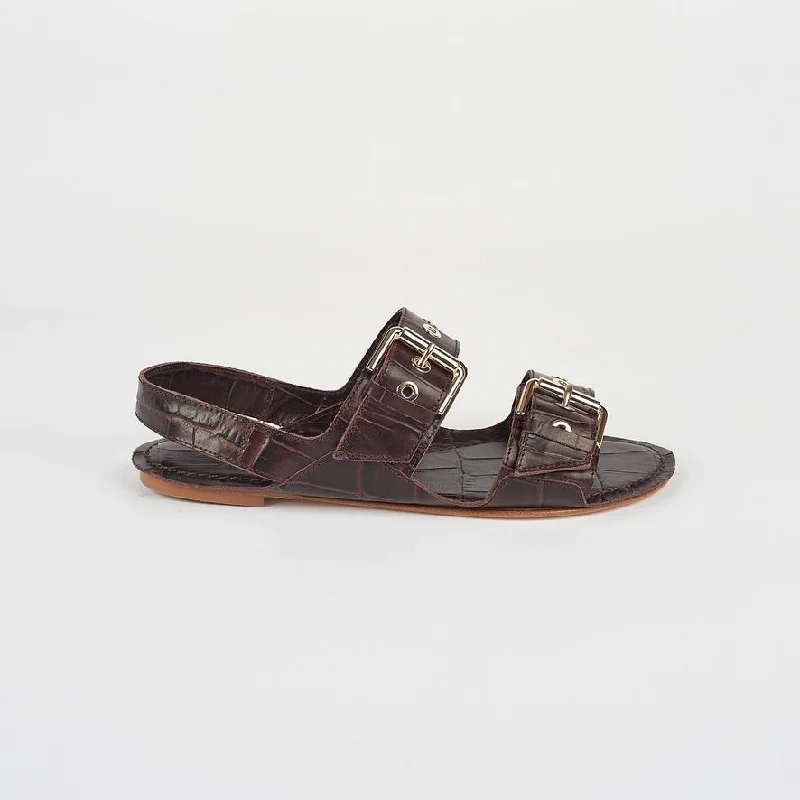 Double Buckle Sandal