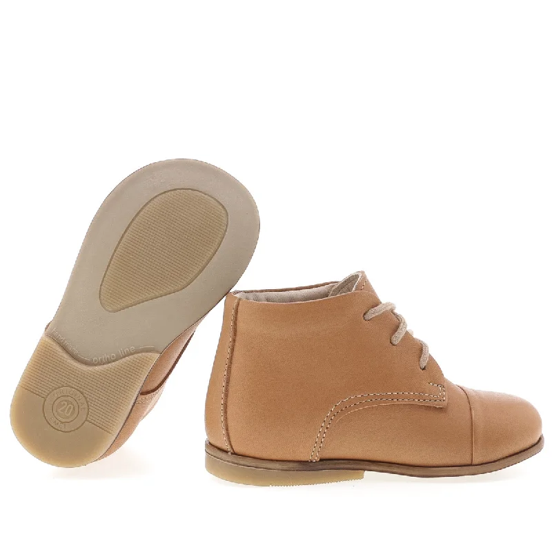 (1427-6) Emel classic first shoes cognac