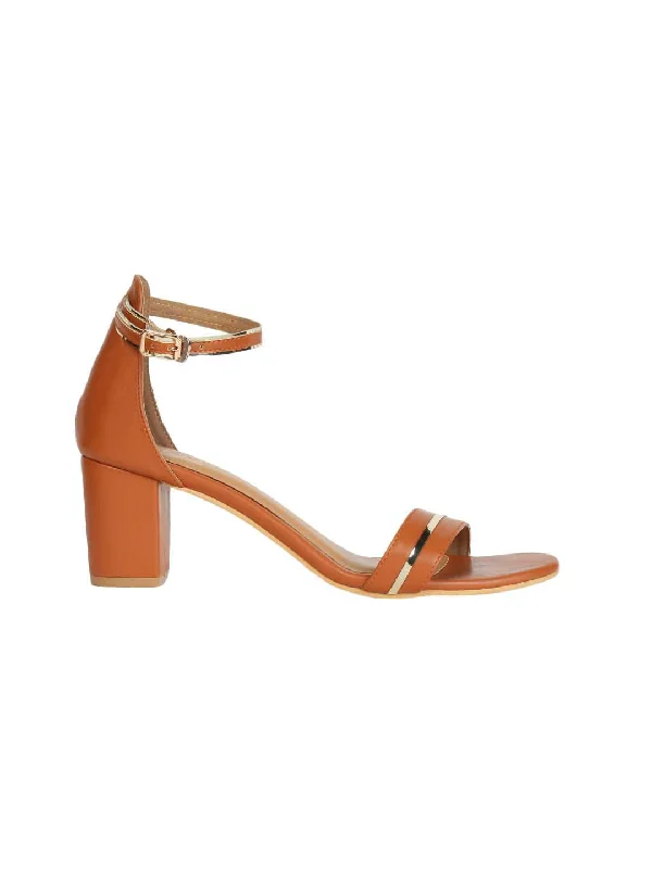 Gabriel Tan Block Heel