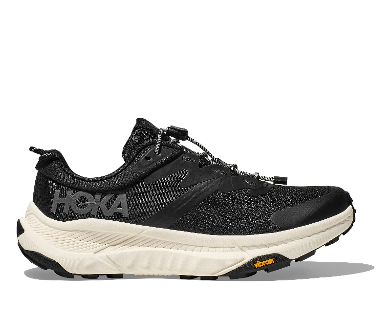 HOKA TRANSPORT BLACK/WHITE WOMEN'S WIDE