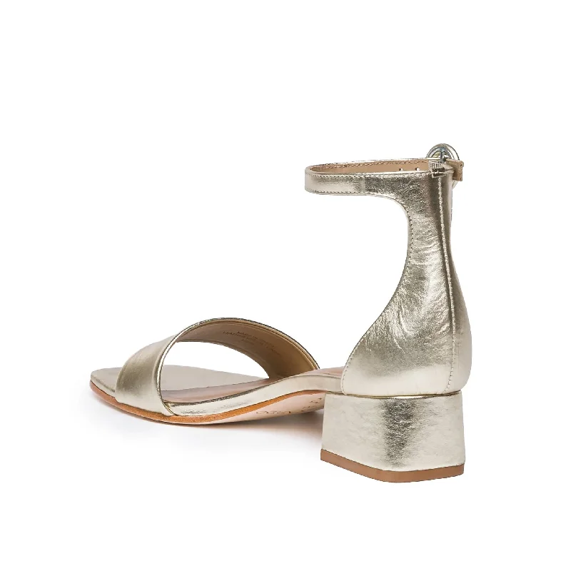 Jalena Low Heel Sandal