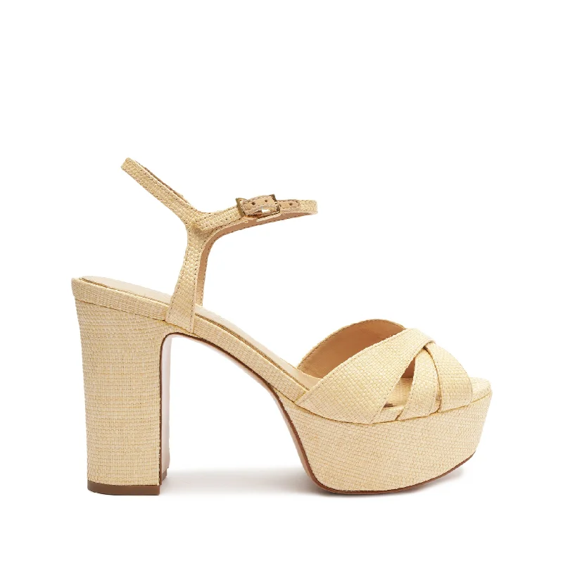 Keefa Raffia Sandal