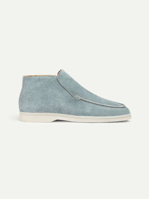 Lady Light Blue City Loafer