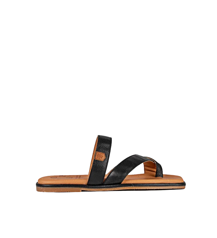 Lagos Black Sandal