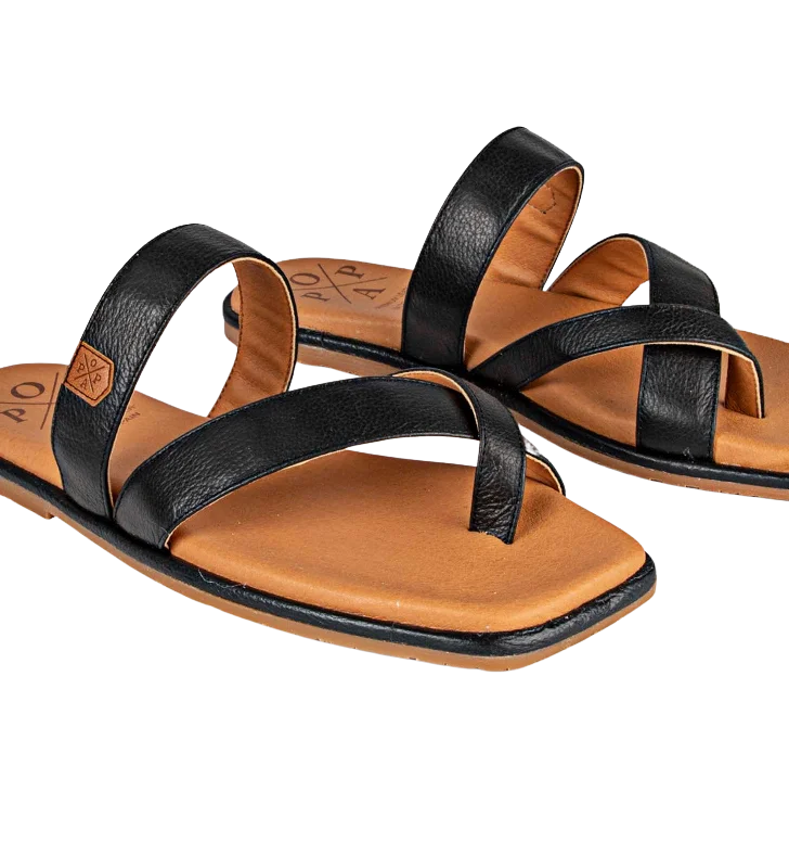 Lagos Black Sandal