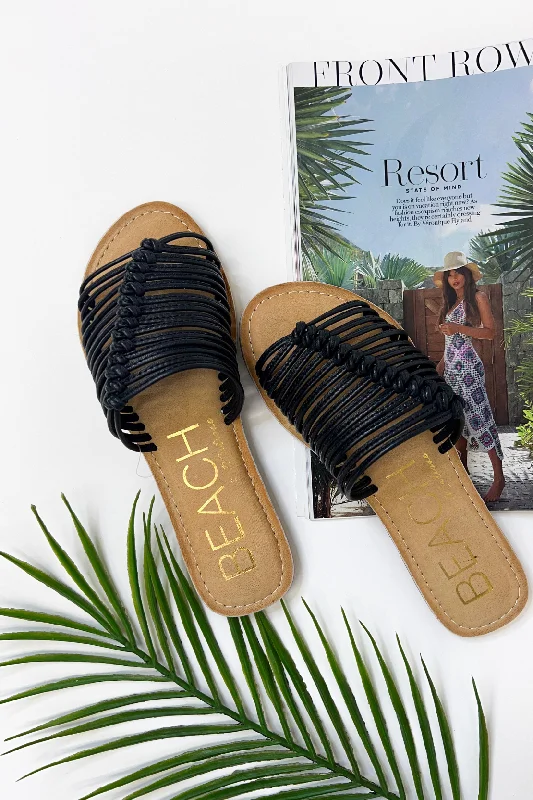 Last Resort Sandal in Black