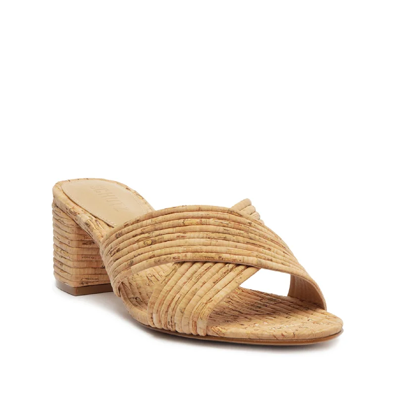 Latifah Mule Cork Sandal