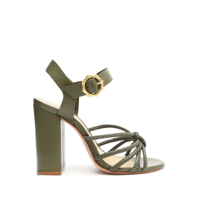 Mahi Block Leather Sandal