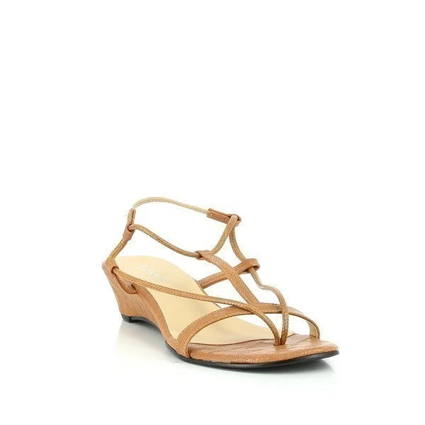 Misano Pepper Tan Wedge Heel