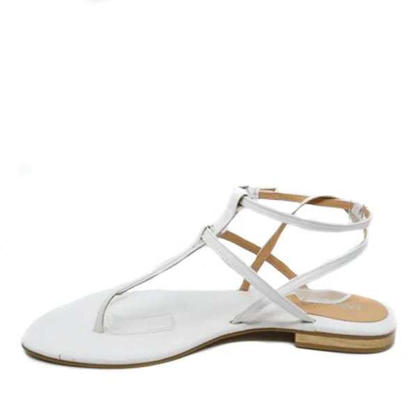 Misano Shizu White Sandal