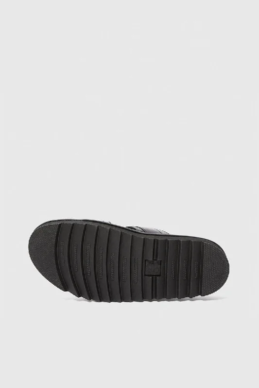 Myles Slip On Sandals - Black