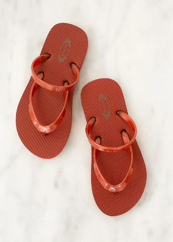 Leli Flip Flop in Red